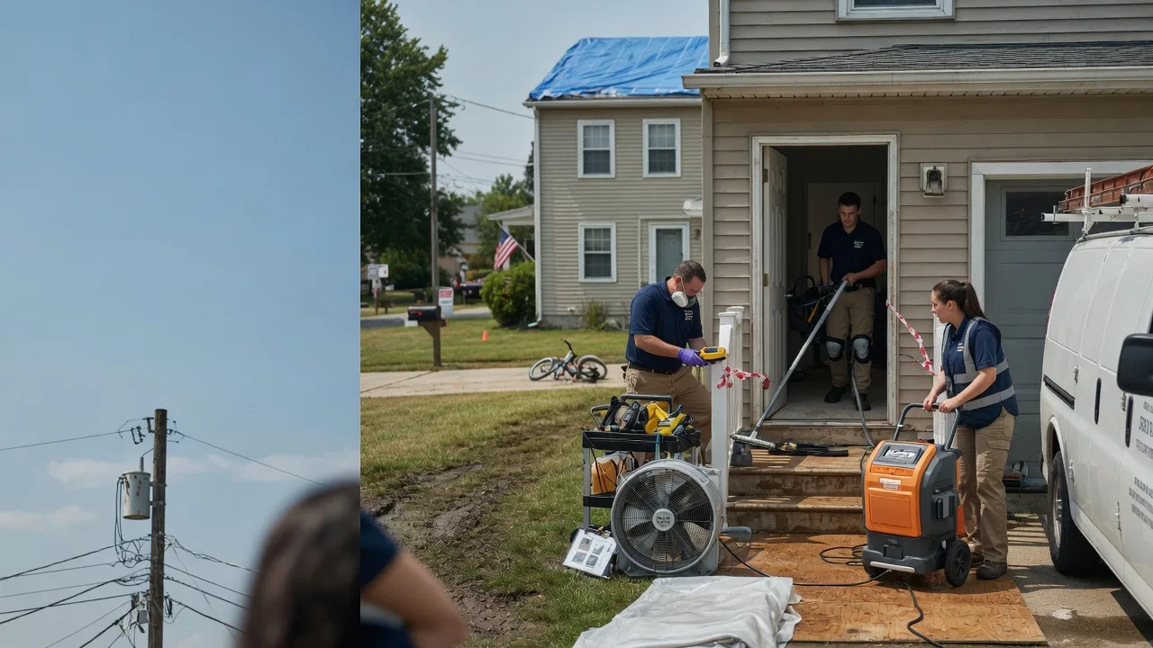 Water Damage Repair in Rosamond, IL near me